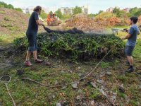 Aplikace Biocharu do kompostu